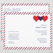 Americana Hearts Wedts Programme (Devant / Derrière)
