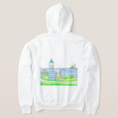 Americana Lighthouse Zipped Hoodie (Laag Achter)