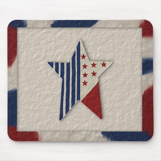 Americana Mousepad Muismat (Voorkant)