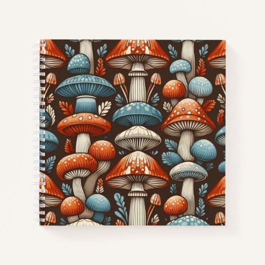 Americana Mushrooms Notitieboek (Voorkant)