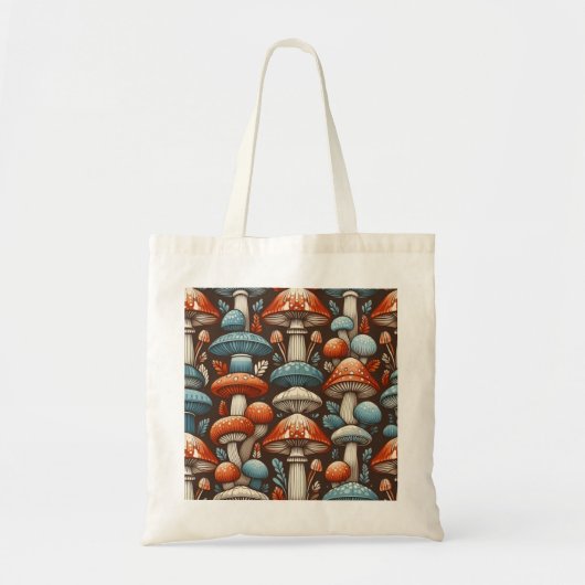 Americana Mushrooms Tote Bag (Voorkant)