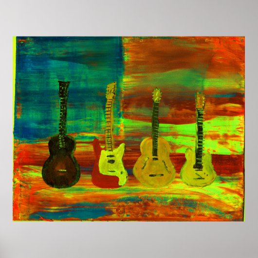 Americana Music Poster (Voorkant)