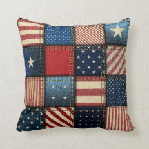 Americana Patchwork Afbeelding