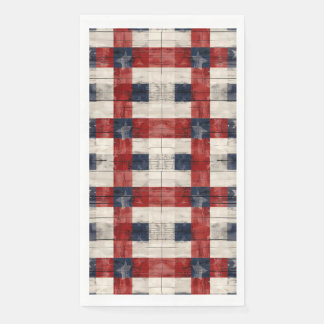 Americana Rood Wit Blauw Gast Handdoeken Servet