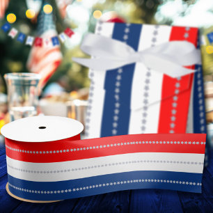 Americana Rood Wit Blauwe Sterren & Strepen Lint