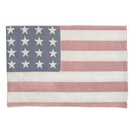 americana rood wit en blauw  vlag kussensloop