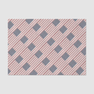 americana rood wit en blauw vlag tissuepapier