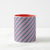 Americana stars et rayures tasse (Centre)