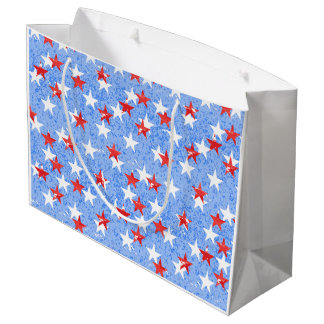 Americana Stars Gift Bag Groot Cadeauzakje