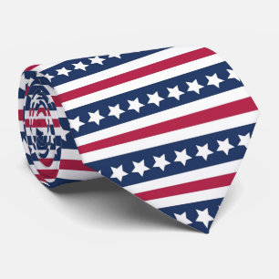 Americana sterren en strepen halsdoek stropdas