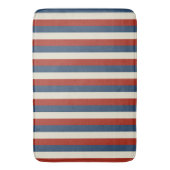 Americana Strepen – Zachte Badmat (Voorkant Verticaal)