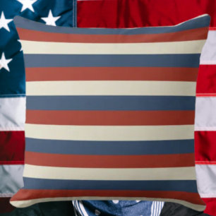 Americana Stripes - Klassiek Sierkussen