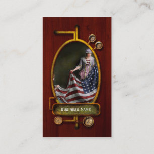 Americana - Vlag - Geboorte van de Amerikaanse vla Visitekaartje