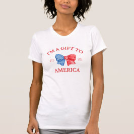 Americana Womens Shirt | Ik ben nu een geschenk vo