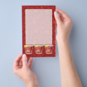 Americano cocktail flyer (Hand)