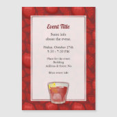 Americano Cocktail Magnetische uitnodiging (Voorkant)