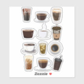 Americano Collage Sticker (Vel)
