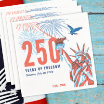 America's 250th Anniversary Freedom Patriotic