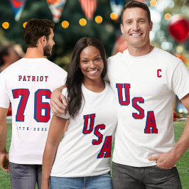 America's 250th Anniversary USA Hockey Jersey T-shirt