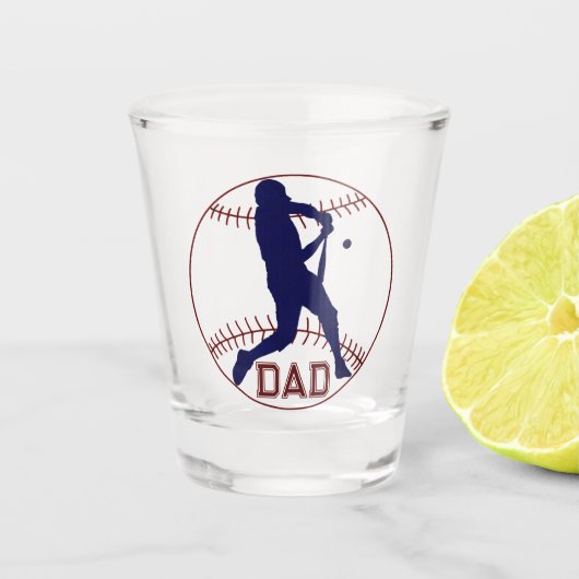 America's Pastime Shot Glas (Voorkant)