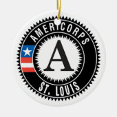 AmeriCorps St. Louis ERT Ornament kerstboom (Voorkant)