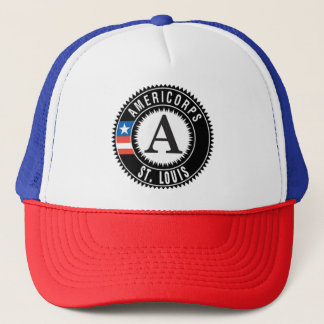 AmeriCorps St. Louis Trucker Hat - Red/Blue Pet