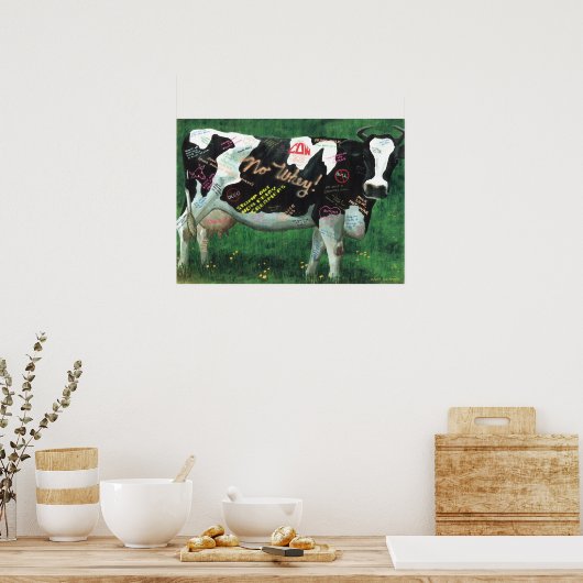 "AmeriCOW Graffiti" Poster (Keuken)