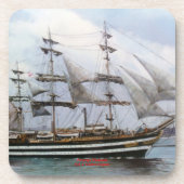 Amerigo Vespucci Bier Onderzetter (Voorkant)