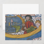 Amerigo Vespucci Explorateur sur une carte des Amé (Devant / Derrière)