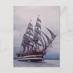 Amerigo Vespucci", Italië Briefkaart