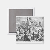 Amerigo Vespucci Magneet (Voorkant / Achterkant)