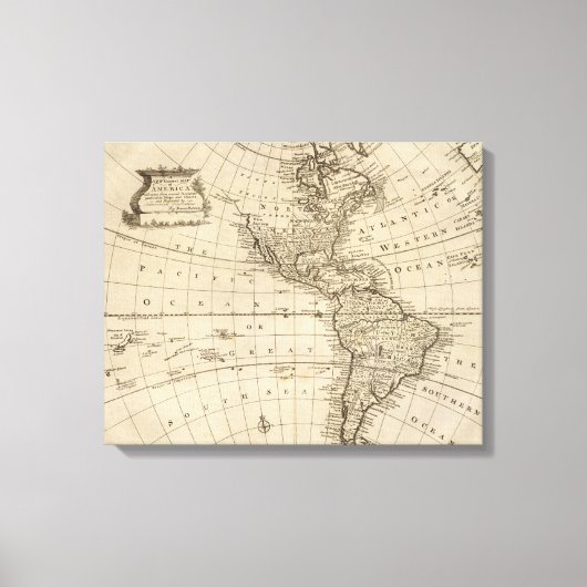 Amerika 10 canvas afdruk (Voorkant)