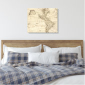 Amerika 10 canvas afdruk (Insitu (Slaapkamer))