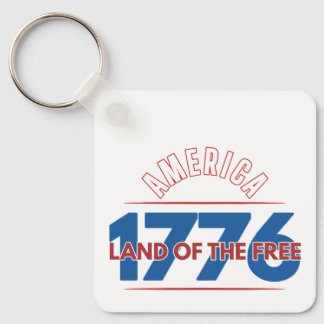 AMERIKA 1776 LAND VAN DE VRIJEN   SLEUTELHANGER