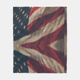 Amerika 1 fleece deken