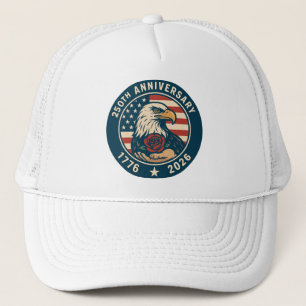 Amerika 250: 250 jaar onafhankelijkheid vieren trucker pet