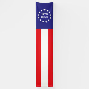 Amerika 250 Betsy Ross Spandoek