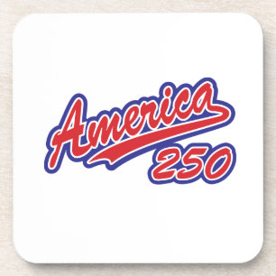 Amerika 250 bier onderzetter