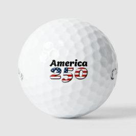 Amerika 250 Design Golfballen