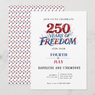Amerika 250 Feestviering Kaart