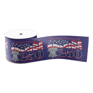 Amerika 250 grosgrain lint