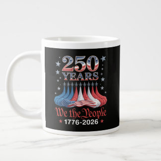 Amerika 250 Jaar 4 juli Extra Grote Beker