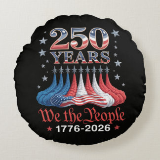 Amerika 250 Jaar 4 juli Rond Kussen
