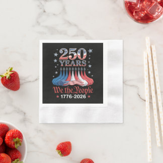 Amerika 250 Jaar 4 juli Servet