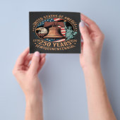 Amerika 250 Jaar Flyer (Hand)