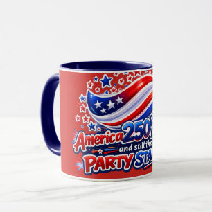 Amerika 250 Jaar Later Nog Steeds de Feeststarter Mok