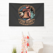Amerika 250 Jaar Spandoek (Insitu)