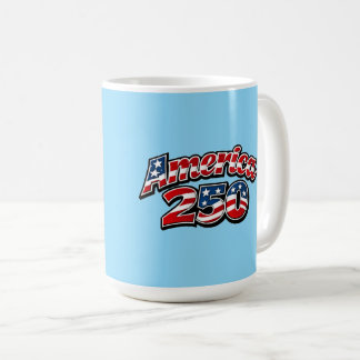 Amerika 250 Jaar Viering met Stars & Stripes Koffiemok