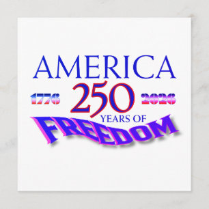 Amerika 250 jaar vrijheid kaart