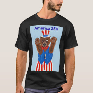 Amerika 250 Oom Sam Beer T-shirt
